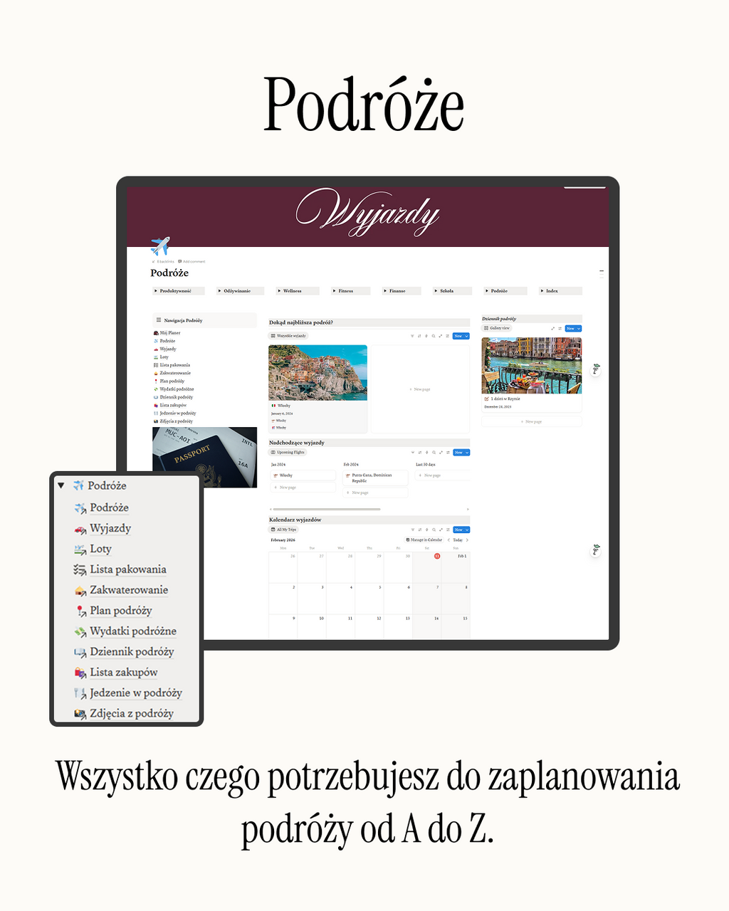 Planer Notion 2026 All-in-One